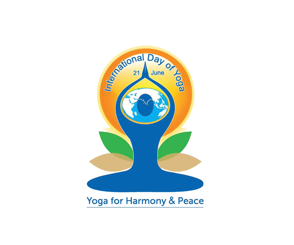 Yoga day Logo