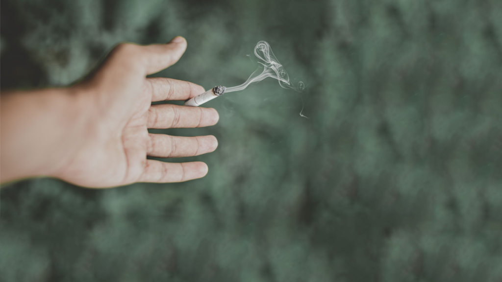 Smoking kills banner