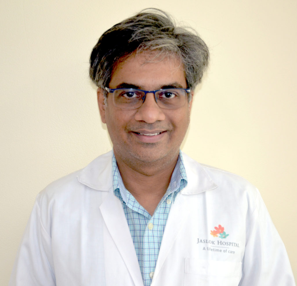 DR. JAYDEEP PALEP, consultant General Surgery, Jaslok Hospital, Mumbai